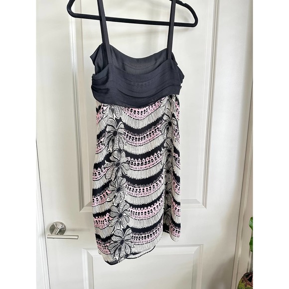 Milly of New York Silk Halter Sheath Dress Sz. 6 - Picture 2 of 10